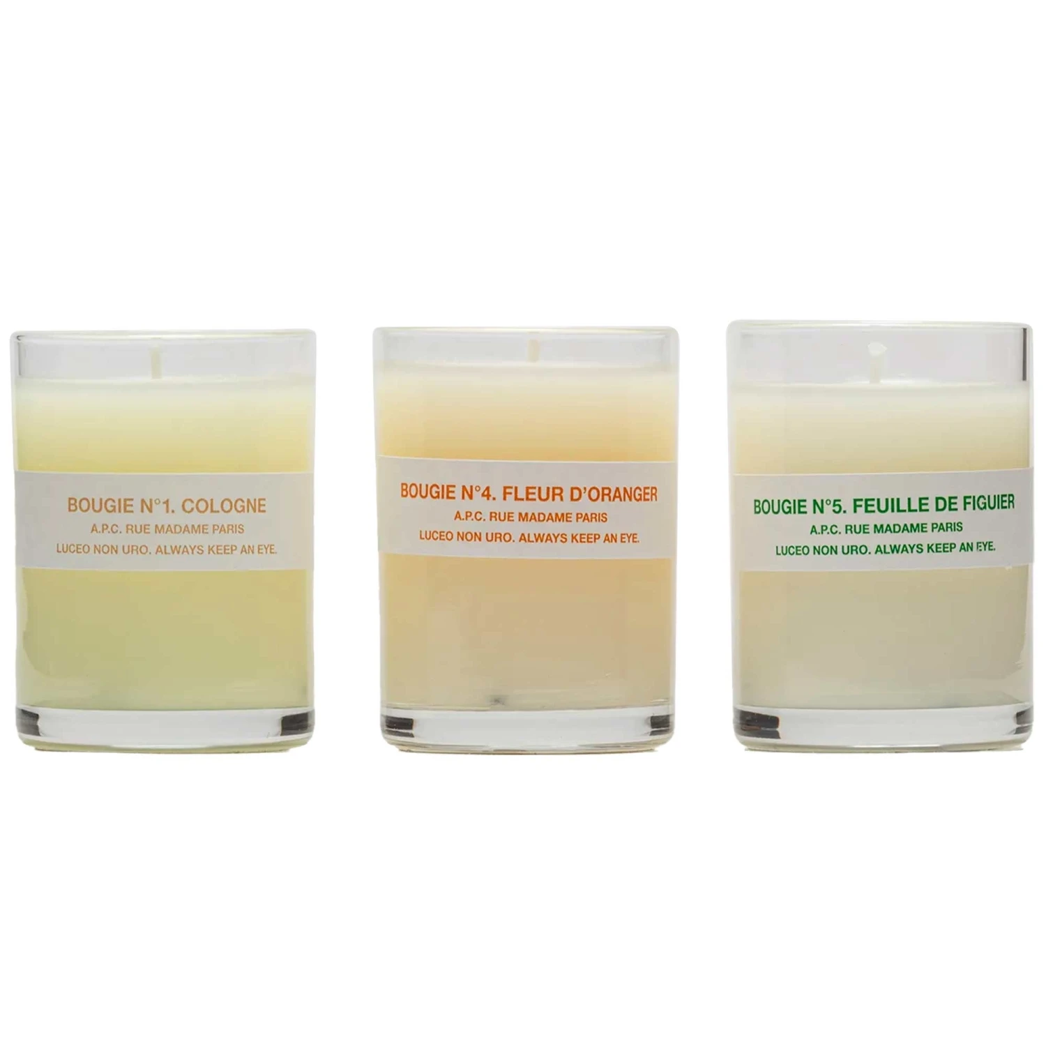 A.P.C. 3 Pack Candles 1 A.P.C. 3 Pack Candles