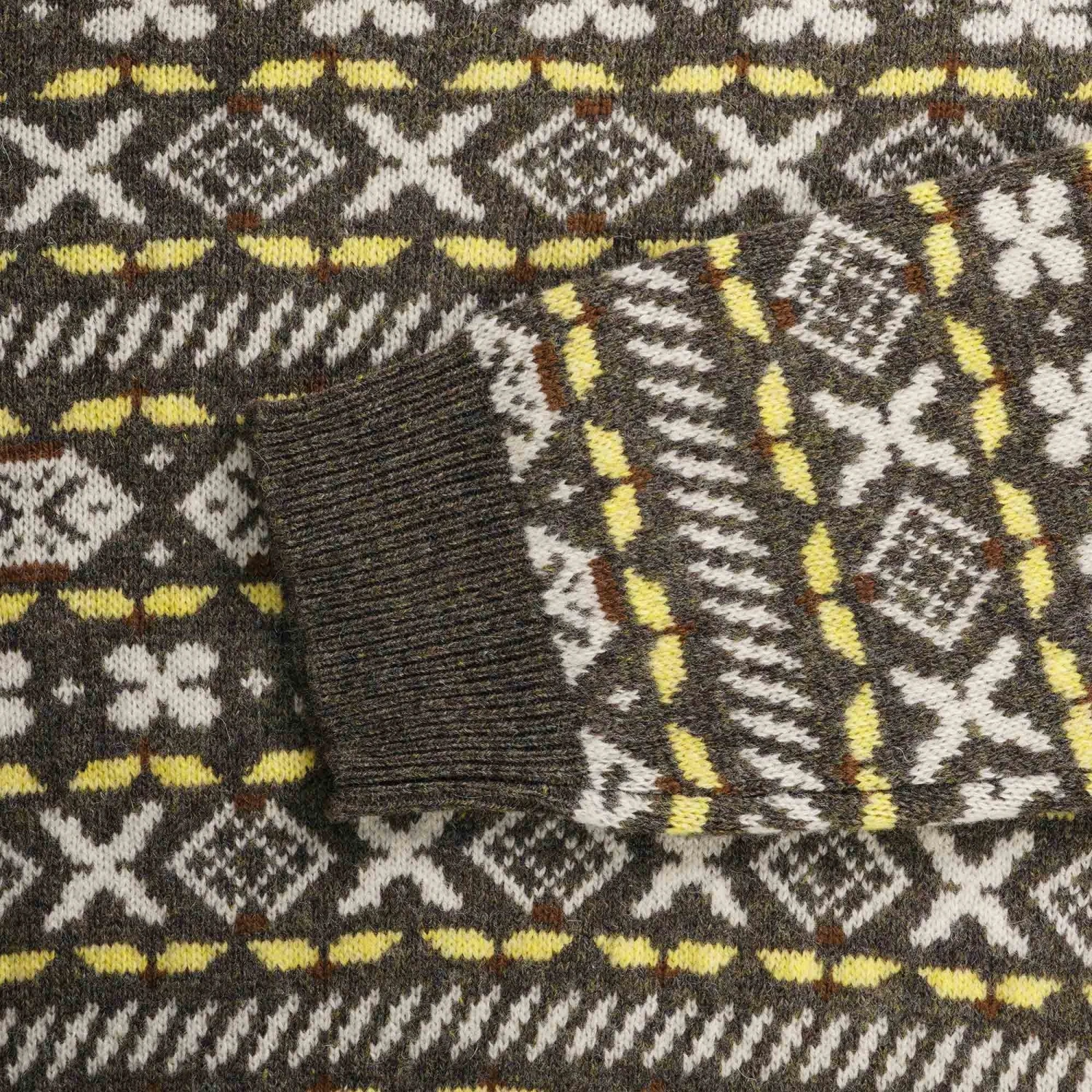 A.P.C. John Jumper - Kaki 3 A.P.C. John Jumper - Kaki - Image 3