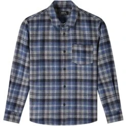 A.P.C. New Valerian Overshirt - Bleu