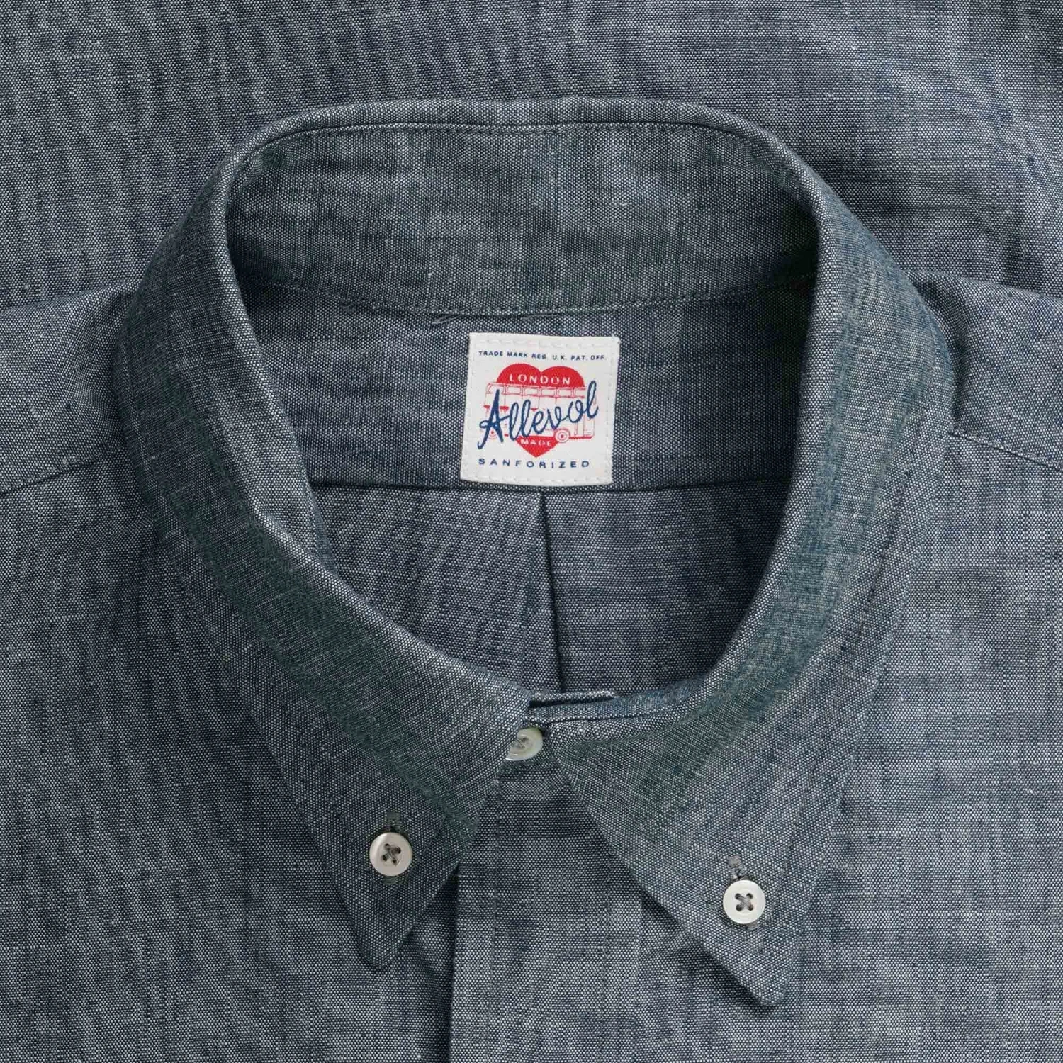 Allevol Work Shirt - Chambray 2 Allevol Work Shirt - Chambray - Image 2