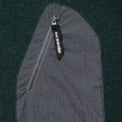 And Wander Shetland Wool Cardigan - Green -Stuarts Fashion Store and wander shetland wool cardigan green p61199 909487 image