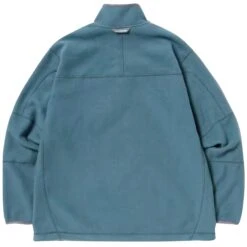 And Wander Wool Fleece Pullover - Blue Gray 9 And Wander Wool Fleece Pullover - Blue Gray -Stuarts Fashion Store and wander wool fleece pullover blue gray p61194 909526 image