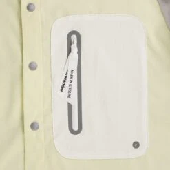 And Wander X Maison Kitsuné Hiking Shirt - Yellow -Stuarts Fashion Store and wander x maison kitsune hiking shirt yellow p59316 873846 image