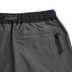 And Wander X Maison Kitsuné Ultra Light Weight Pants - Charcoal -Stuarts Fashion Store and wander x maison kitsune ultra light weight pants charcoal p59317 874024 image