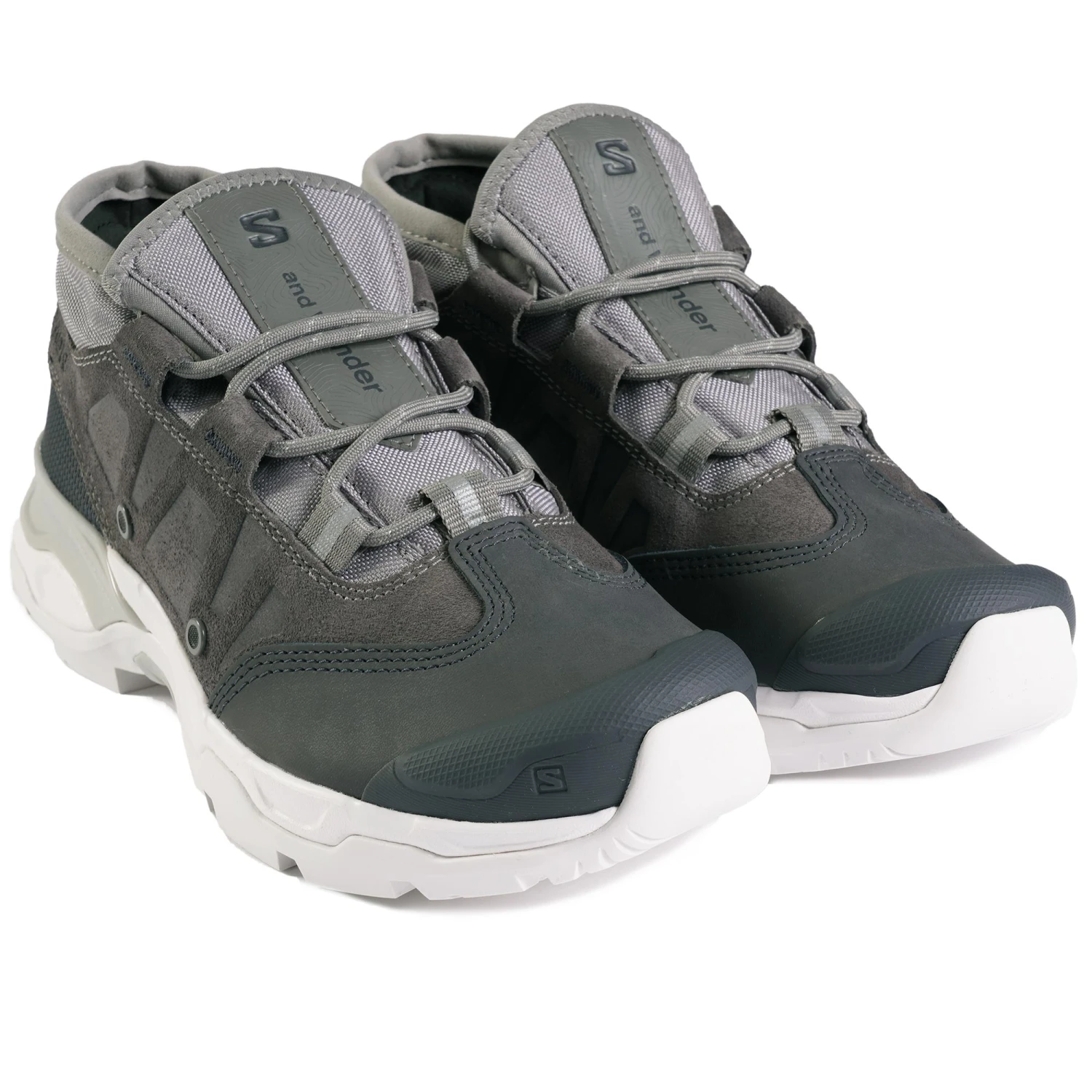 And Wander X Salomon Jungle Ultra Low - Pewter Frost Grey 2 And Wander X Salomon Jungle Ultra Low - Pewter Frost Grey - Image 2