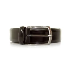 Anderson's Belts Polished Leather Belt - Burgundy