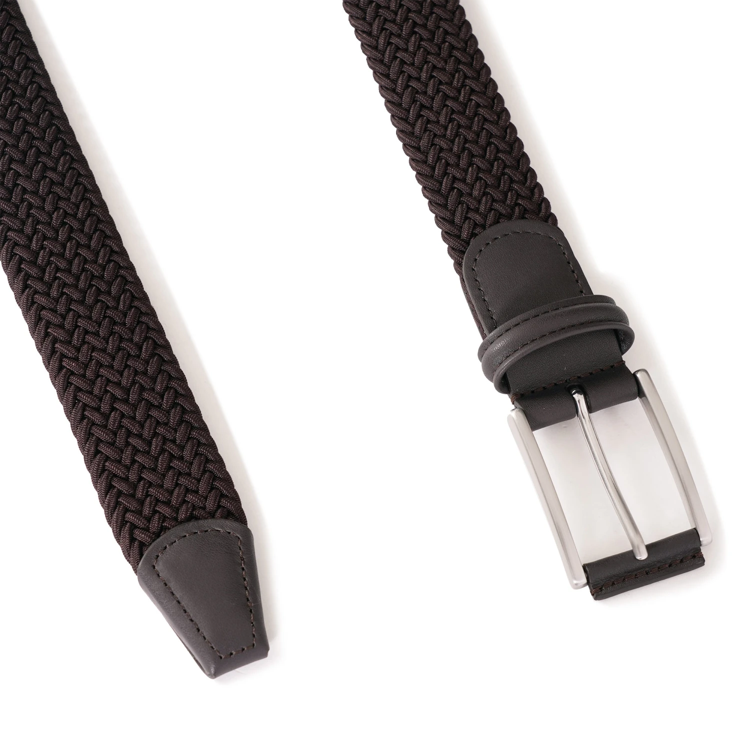 Anderson's Belts Woven Belt - Dark Brown 2 Anderson's Belts Woven Belt - Dark Brown - Image 2