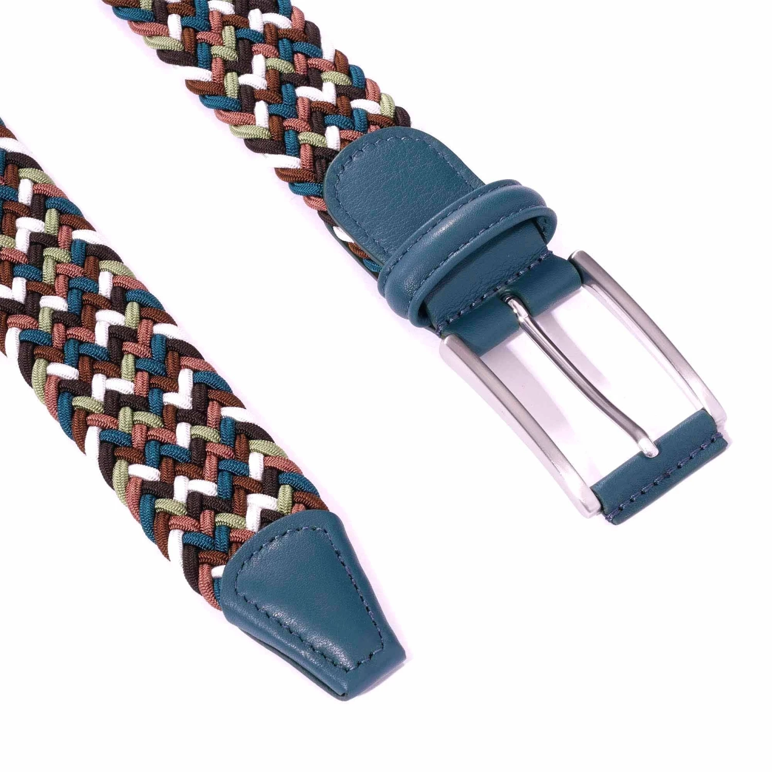 Anderson's Belts Woven Belt - Forest 2 Anderson's Belts Woven Belt - Forest - Image 2