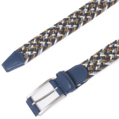 Anderson's Belts Woven Belt - Multi/Blue 7 Anderson's Belts Woven Belt - Multi/Blue -Stuarts Fashion Store andersons belts woven belt multi blue p32775 175334 image