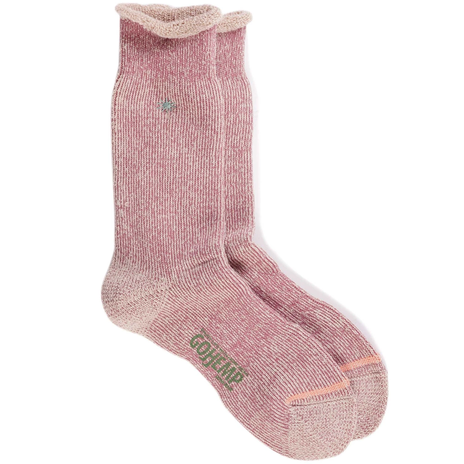 Anonymous Ism GoHemp Thick Pile Crew Socks - Pink 1 Anonymous Ism GoHemp Thick Pile Crew Socks - Pink