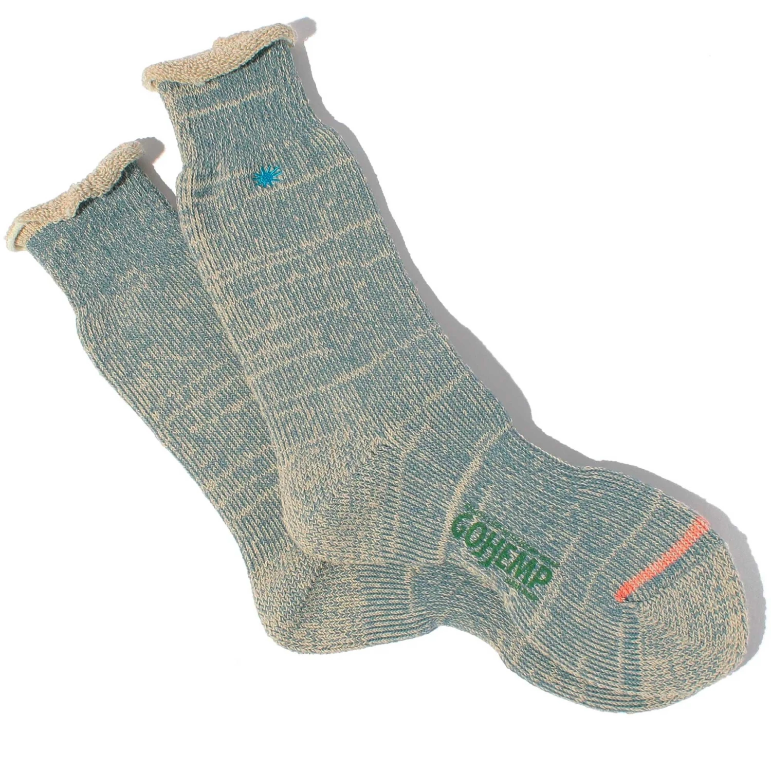 Anonymous Ism GoHemp Thick Pile Crew Socks - Sax 1 Anonymous Ism GoHemp Thick Pile Crew Socks - Sax