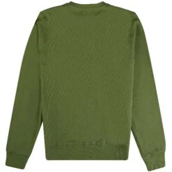Aquascutum Large Logo Sweatshirt - Army Green 7 Aquascutum Large Logo Sweatshirt - Army Green -Stuarts Fashion Store aquascutum large logo sweatshirt army green p60616 892137 image