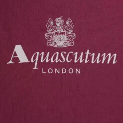 Aquascutum Large Logo Sweatshirt - Cordovan 6 Aquascutum Large Logo Sweatshirt - Cordovan -Stuarts Fashion Store aquascutum large logo sweatshirt cordovan p60615 892155 image