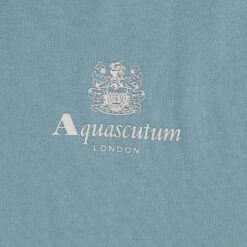 Aquascutum Small Logo Hoodie - Avio 6 Aquascutum Small Logo Hoodie - Avio -Stuarts Fashion Store aquascutum small logo hoodie avio p60612 892419 image