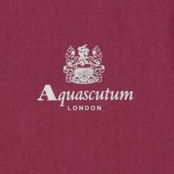 Aquascutum Small Logo Sweatshirt - Cordovan -Stuarts Fashion Store aquascutum small logo sweatshirt cordovan p60622 892227 image