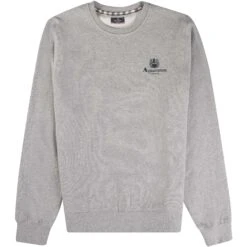 Aquascutum Small Logo Sweatshirt - Grey Mel