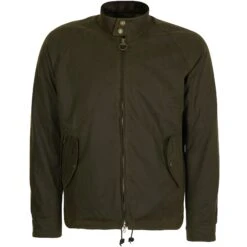Barbour X Baracuta Brown Wax Jacket - Olive