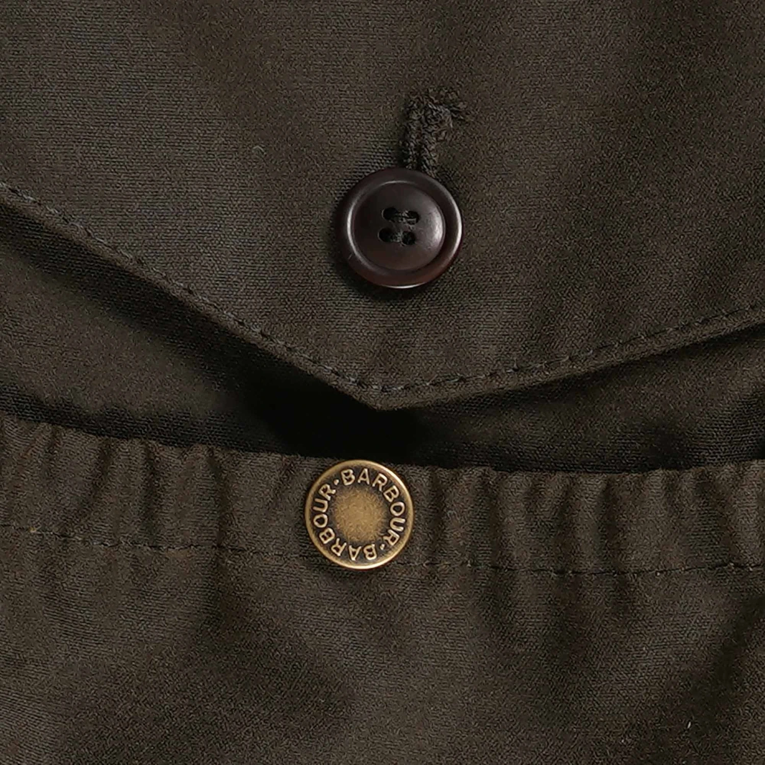 Barbour X Baracuta Clayton Wax Jacket - Olive 6 Barbour X Baracuta Clayton Wax Jacket - Olive - Image 6