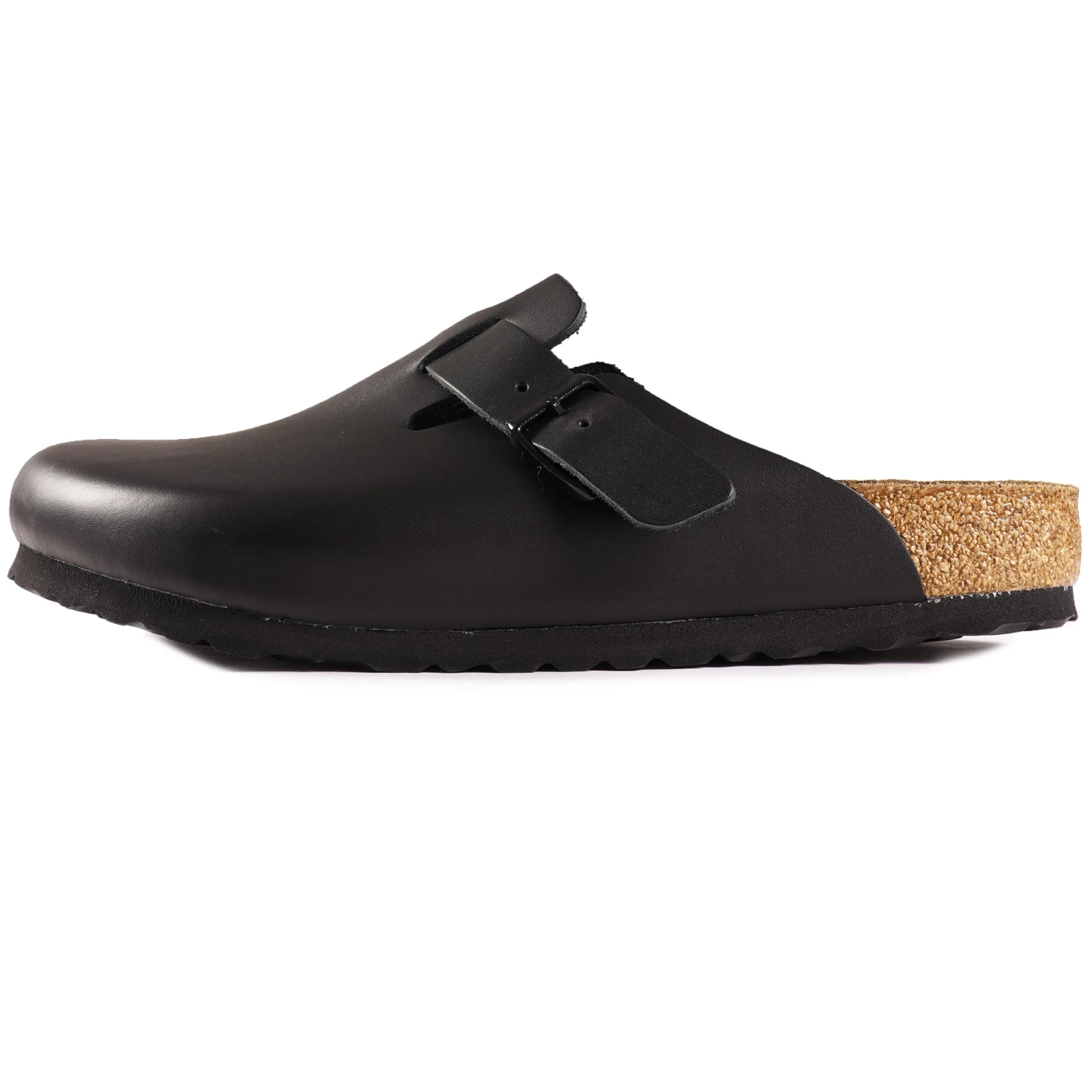 Birkenstock Boston Natural Leather - Black 1 Birkenstock Boston Natural Leather - Black