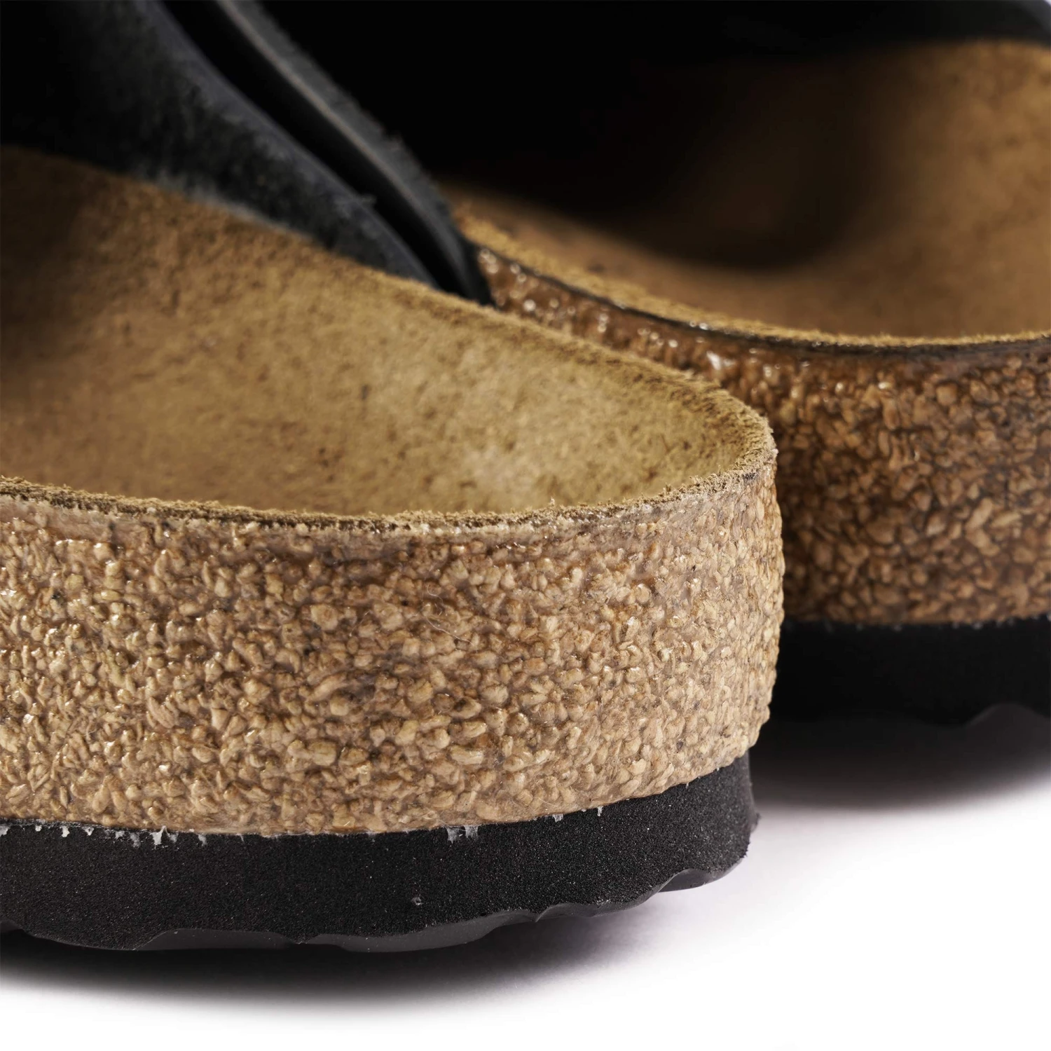 Birkenstock Boston Natural Leather - Black 6 Birkenstock Boston Natural Leather - Black - Image 6