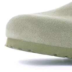 Birkenstock Boston Soft Suede Footbed - Faded Khaki -Stuarts Fashion Store birkenstock boston soft suede footbed faded khaki p48657 615383 image