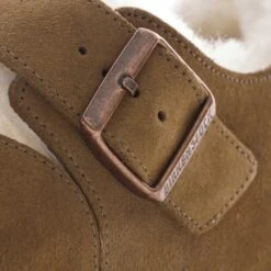 Birkenstock London Shearling Sandals - Tea -Stuarts Fashion Store birkenstock london shearling sandals tea p51674 695956 image