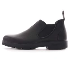Blundstone 2039 Leather Slip On Boots - Black
