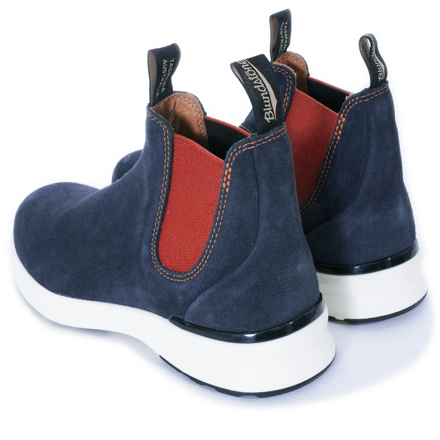 Blundstone 2147 Boots - Navy/Orange 3 Blundstone 2147 Boots - Navy/Orange - Image 3