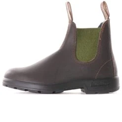 Blundstone 519 Coloured Elastic Sided Boot - Brown/Olive