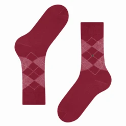 Burlington Socks Birmingham Socks - Red