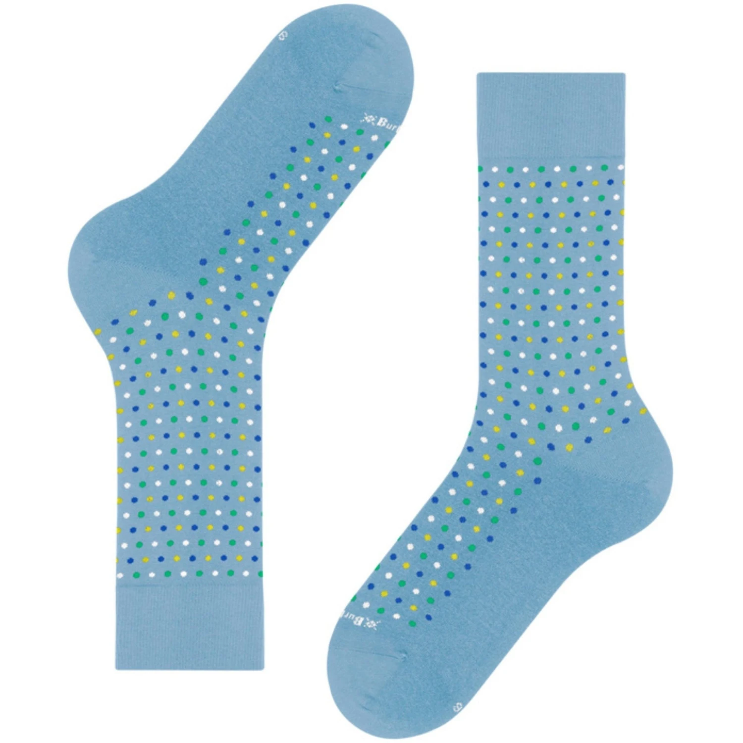 Burlington Socks Dot Socks - Blue 1 Burlington Socks Dot Socks - Blue