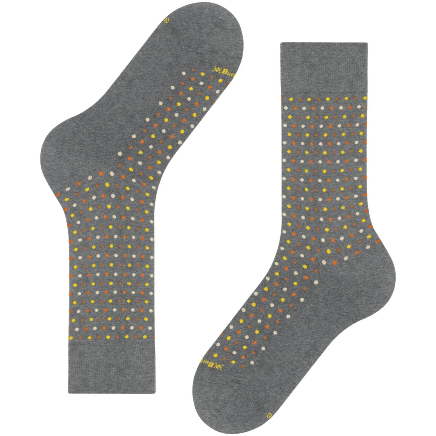 Burlington Socks Dot Socks - Grey 1 Burlington Socks Dot Socks - Grey