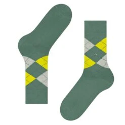 Burlington Socks King Socks - Lemon/Lime