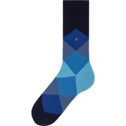 Burlington Socks Navy & Blue Clyde Socks