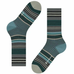 Burlington Socks Stripe Socks - Green