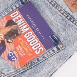 C17 - Cedixsept Jeans Cone Mills Denim Loose Archive Fit - Retro 80s Marble Wash -Stuarts Fashion Store c17 cedixsept jeans cone mills denim loose archive fit retro 80s marble wash p46058 517523 image