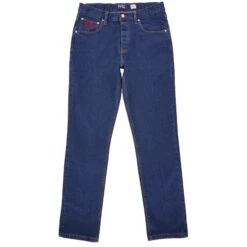 C17 - Cedixsept Jeans Cone Mills Denim Slim Straight Comfort Fit - 1 Year Indigo Rinsed Wash