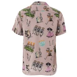 C17 - Cedixsept Jeans Dance Of The Dead Shirt - Ecru -Stuarts Fashion Store c17 cedixsept jeans dance of the dead shirt ecru p45889 496599 image