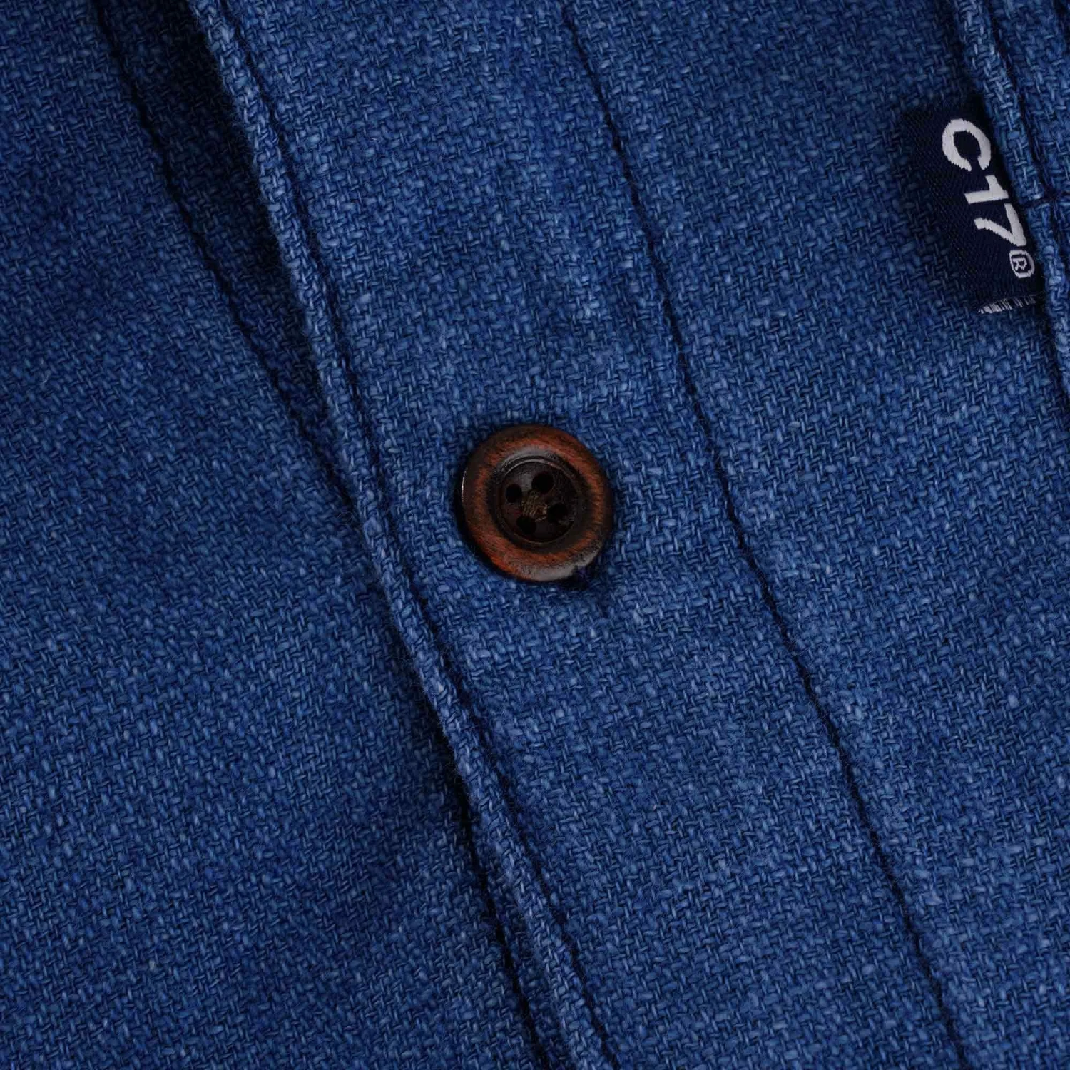C17 - Cedixsept Jeans Denim Shirt - Dark Indigo 3 C17 - Cedixsept Jeans Denim Shirt - Dark Indigo - Image 3