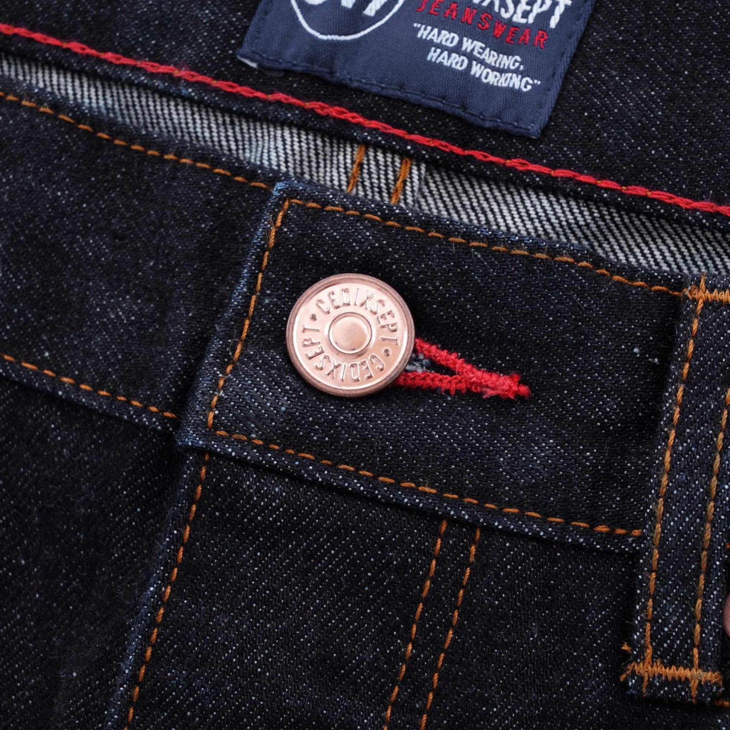 C17 - Cedixsept Jeans Kaihara C-Original Fit Japanese Selvedge Denim Jeans - Indigo 2 C17 - Cedixsept Jeans Kaihara C-Original Fit Japanese Selvedge Denim Jeans - Indigo - Image 2