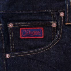 C17 - Cedixsept Jeans Kaihara C-Tapered Cropped Leg Fit Japanese Selvedge Denim Jeans - Indigo -Stuarts Fashion Store c17 cedixsept jeans kaihara c tapered cropped leg fit japanese selvedge denim jeans indigo p49598 630921 image