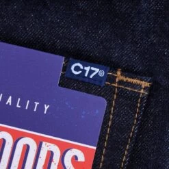C17 - Cedixsept Jeans Kaihara C-Tapered Cropped Leg Fit Japanese Selvedge Denim Jeans - Indigo -Stuarts Fashion Store c17 cedixsept jeans kaihara c tapered cropped leg fit japanese selvedge denim jeans indigo p49598 630935 image