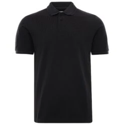C17 - Cedixsept Jeans Oxford Pique Polo - Black