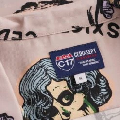 C17 - Cedixsept Jeans Paradise Lost Shirt - Ecru -Stuarts Fashion Store c17 cedixsept jeans paradise lost shirt ecru p45888 496567 image