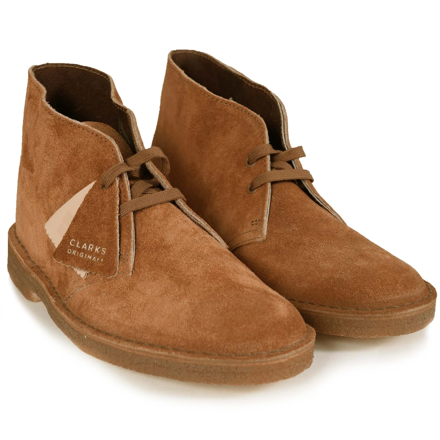 Clarks Originals Desert Boot - Ginger Hairy Suede 2 Clarks Originals Desert Boot - Ginger Hairy Suede - Image 2