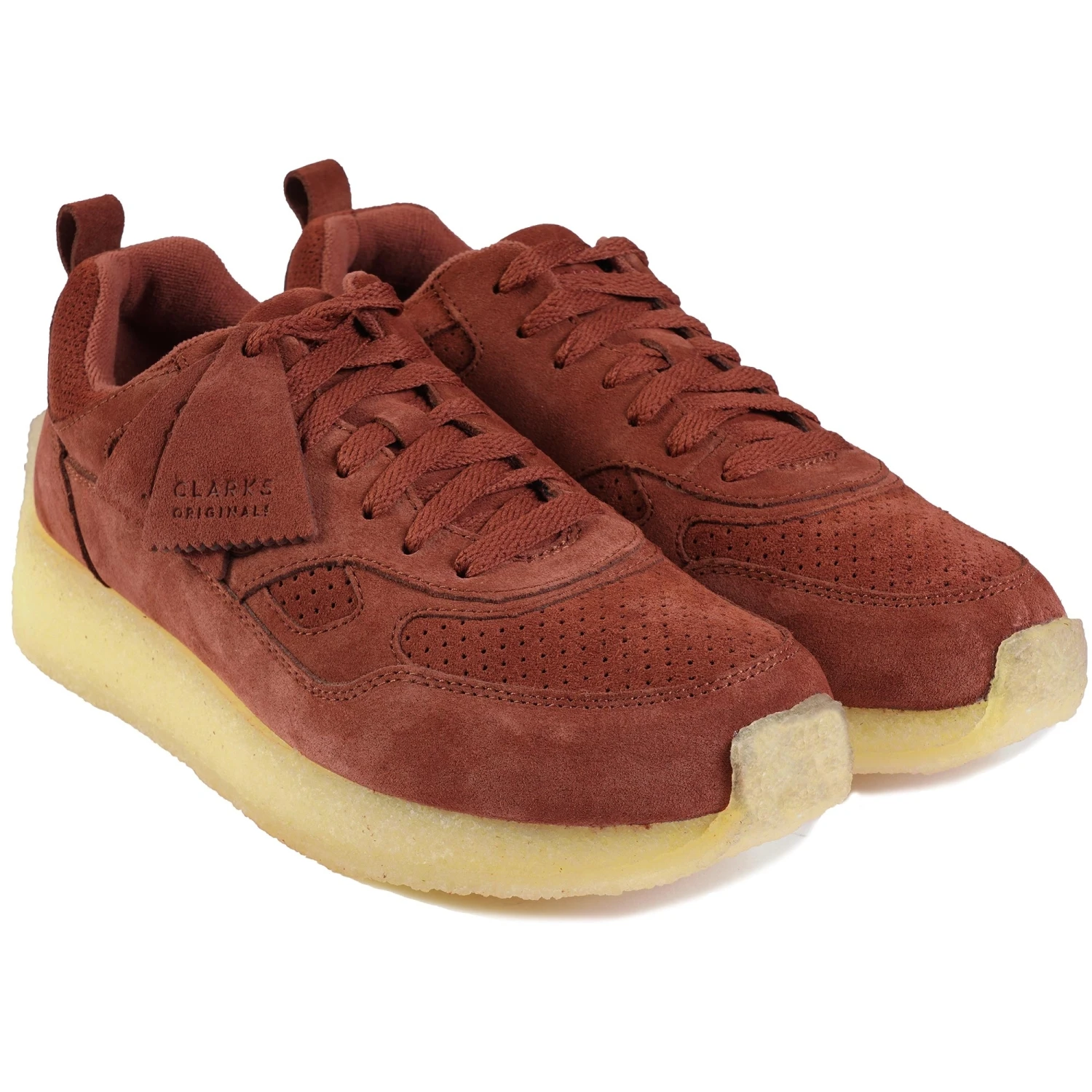 Clarks Originals Lockhill - Burgundy 2 Clarks Originals Lockhill - Burgundy - Image 2