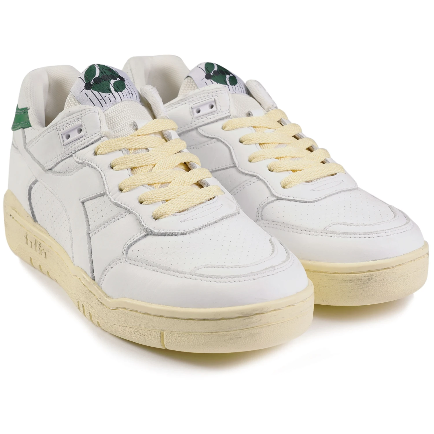 Diadora B.560 Cork Used Italia - White 2 Diadora B.560 Cork Used Italia - White - Image 2