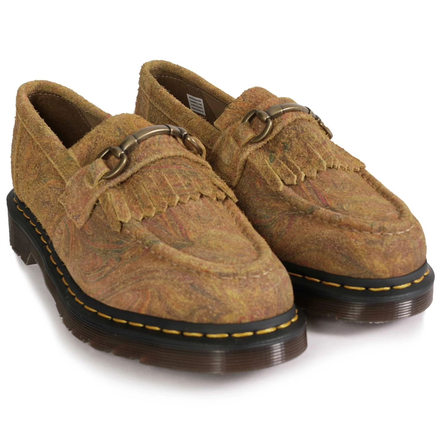 Dr. Martens Adrian Snaffle - Brown/Mustard 2 Dr. Martens Adrian Snaffle - Brown/Mustard - Image 2