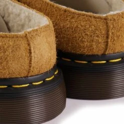 Dr. Martens Isham Long Napped Suede - Pecan Brown -Stuarts Fashion Store dr martens isham long napped suede pecan brown p60687 894720 image