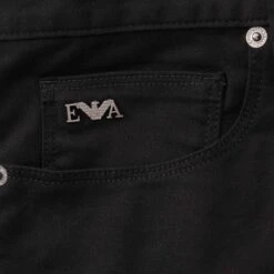 Emporio Armani J06 Slim Fit Denim Jeans - Nero 8 Emporio Armani J06 Slim Fit Denim Jeans - Nero -Stuarts Fashion Store emporio armani j06 slim fit denim jeans nero p50012 655499 image